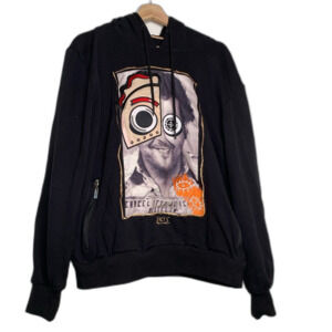 Pablo Escobar Medellín Cartel BKYS Men's Hoodie Sweatshirt Black Pullover Medium